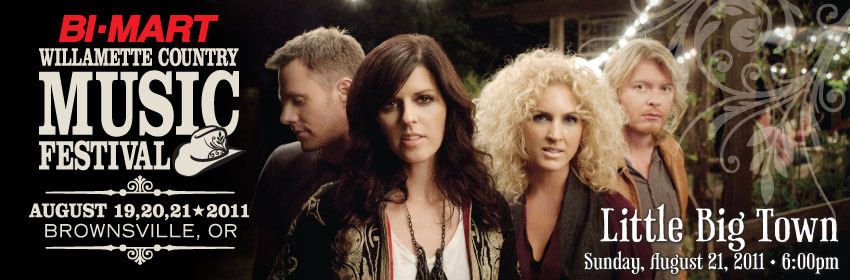 Little Big Town at the Bi-Mart Willamette Country Music Festival